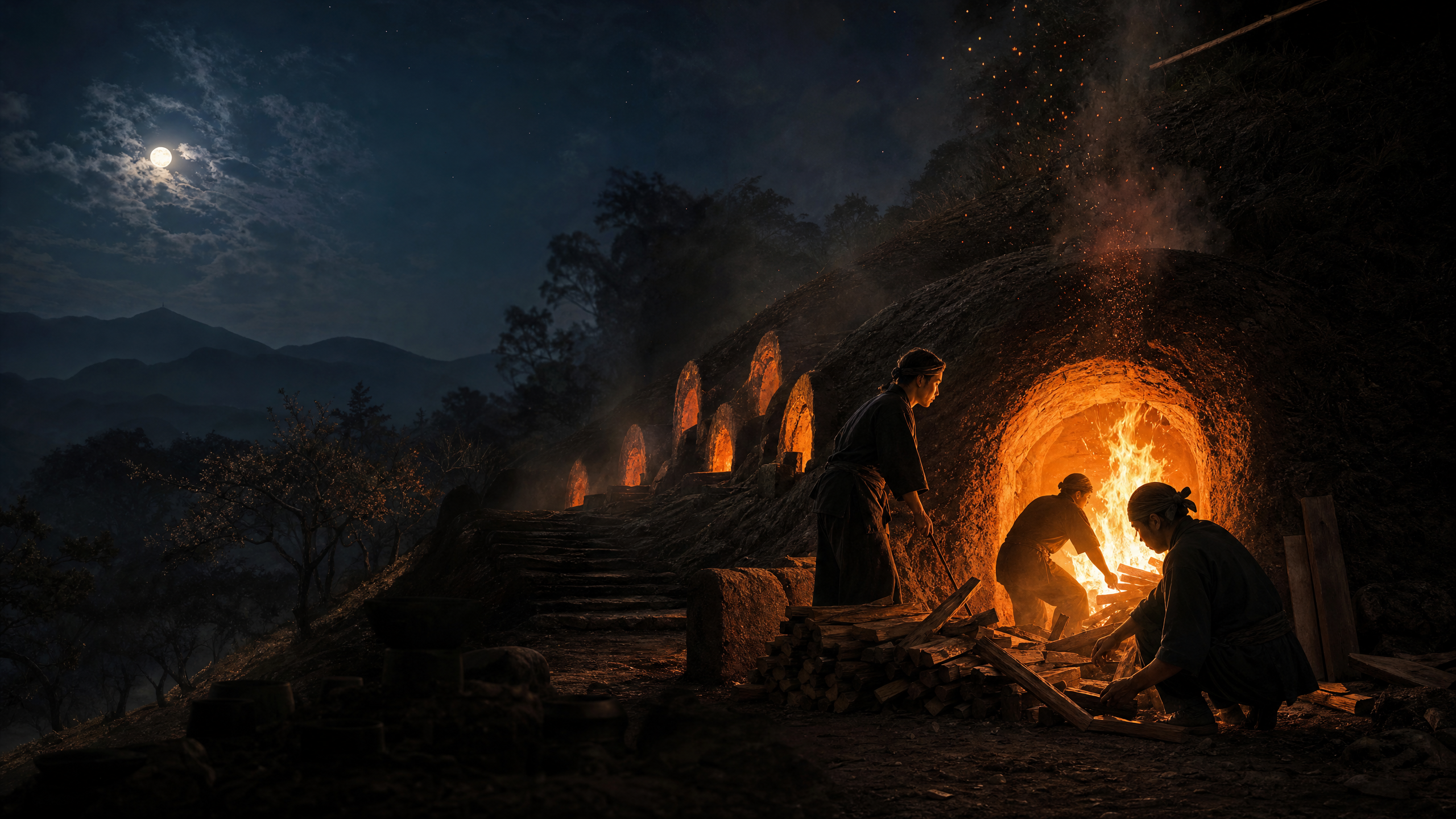 The Firing: Inside a 72-Hour Anagama Kiln Session
