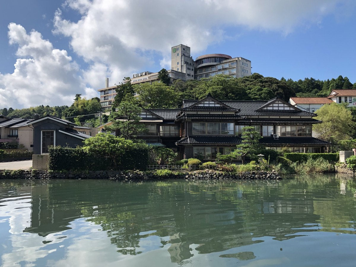 Wakura Onsen waterfront on Nanao Bay