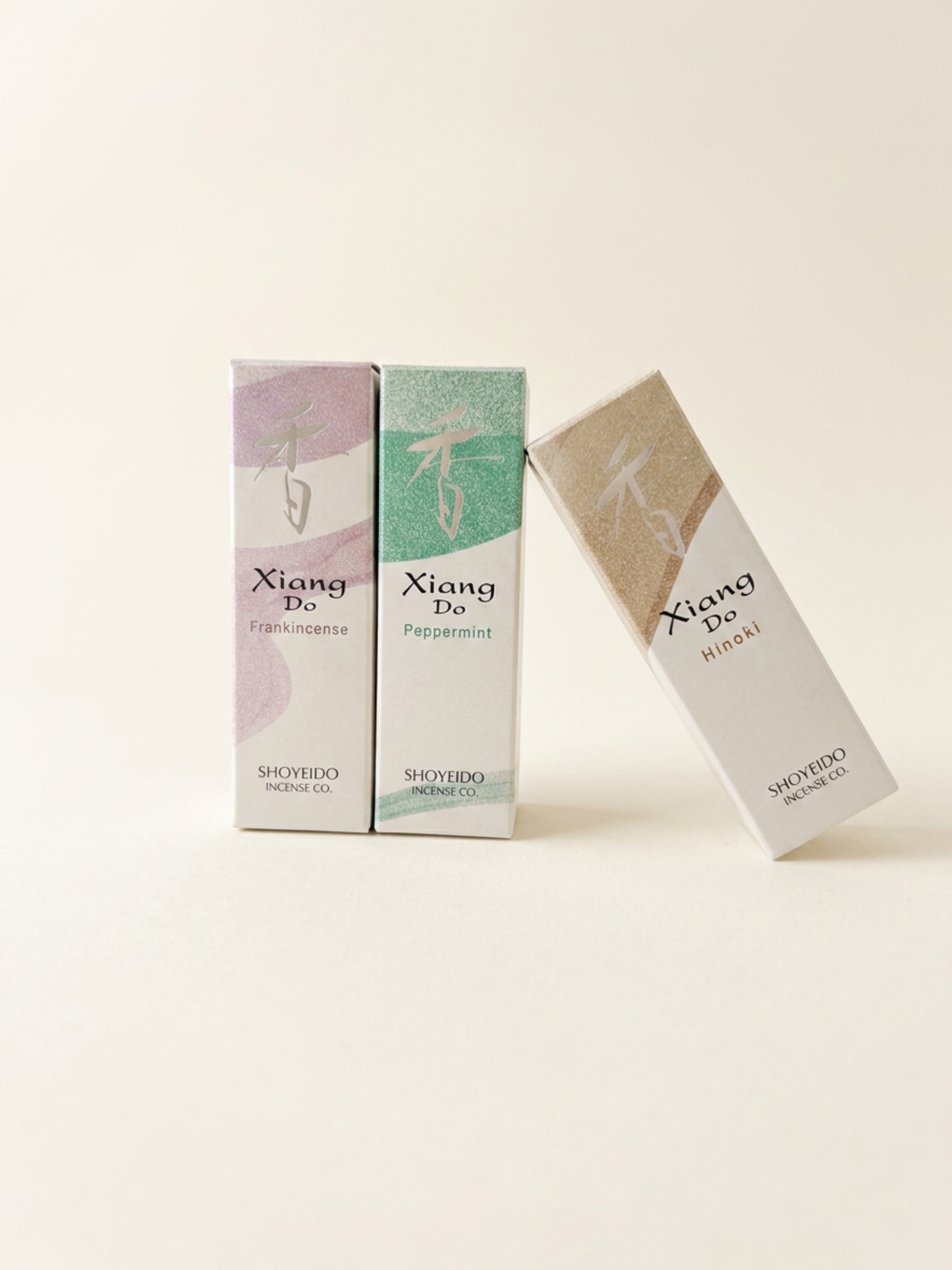 Xiang Do Trio — three Shoyeido incense scents to choose from